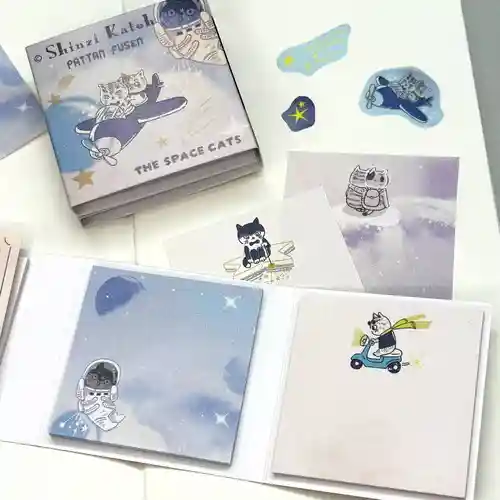 ぱったん付箋 宇宙猫